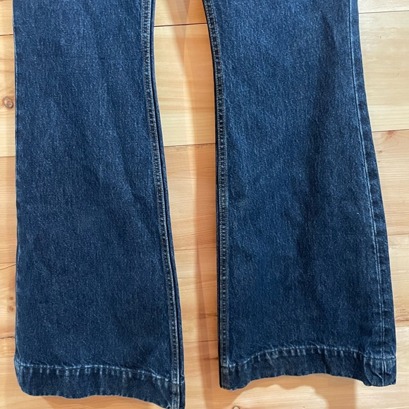 Re/Done Low Rise Bell Orta Jeans Size 26 Heritage Rinse - Picture 8 of 8